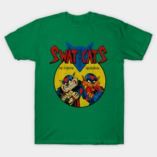 Distressed Swat Kats T-Shirt